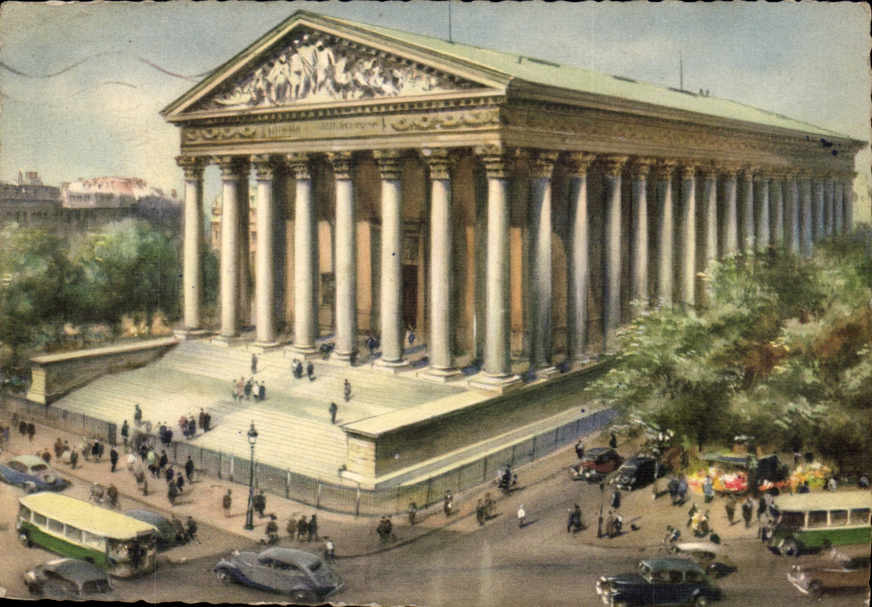 Paris - 8 - Le Madeleine CPA 