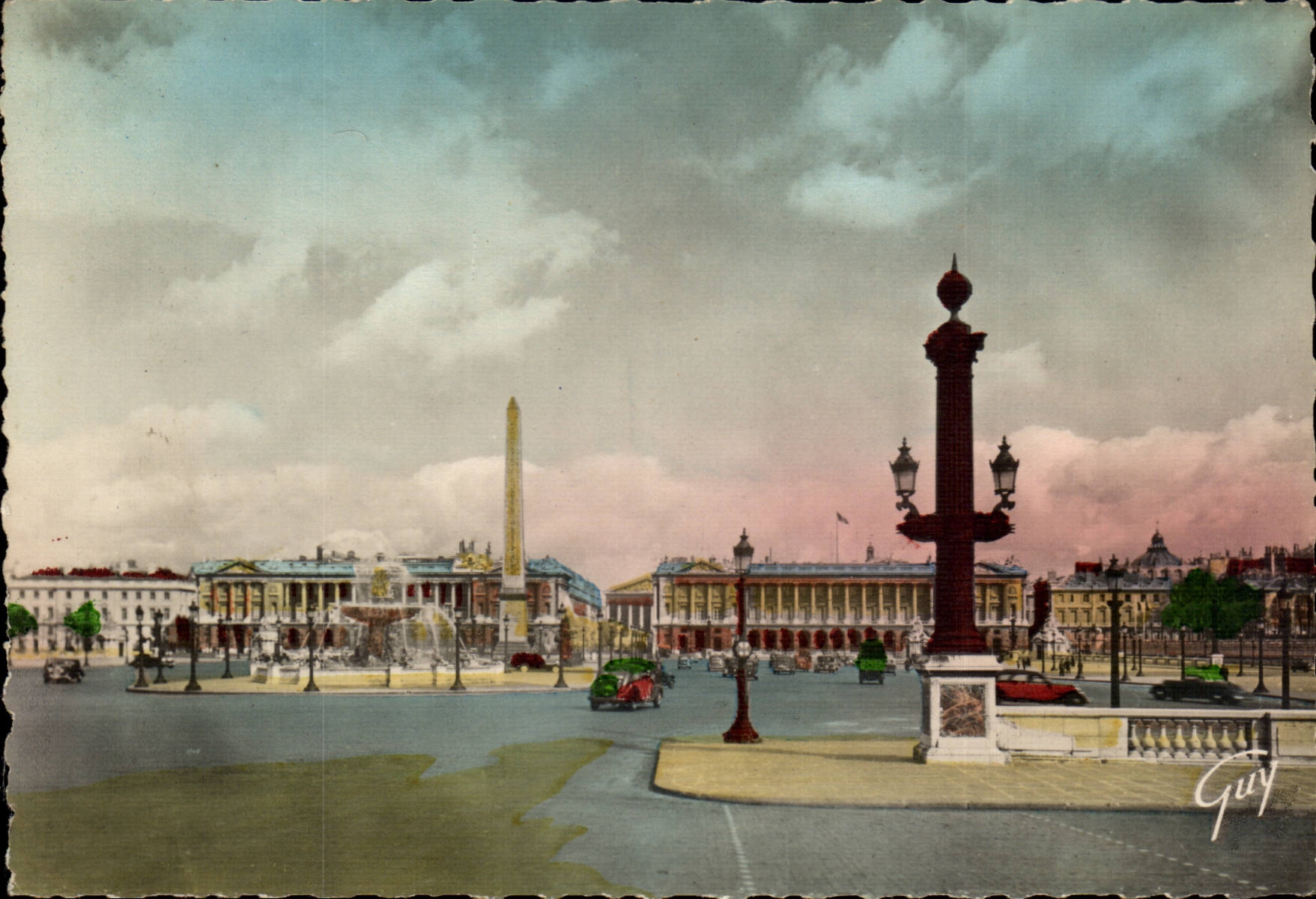 Paris - 8 - Place de la Concorde CPA 