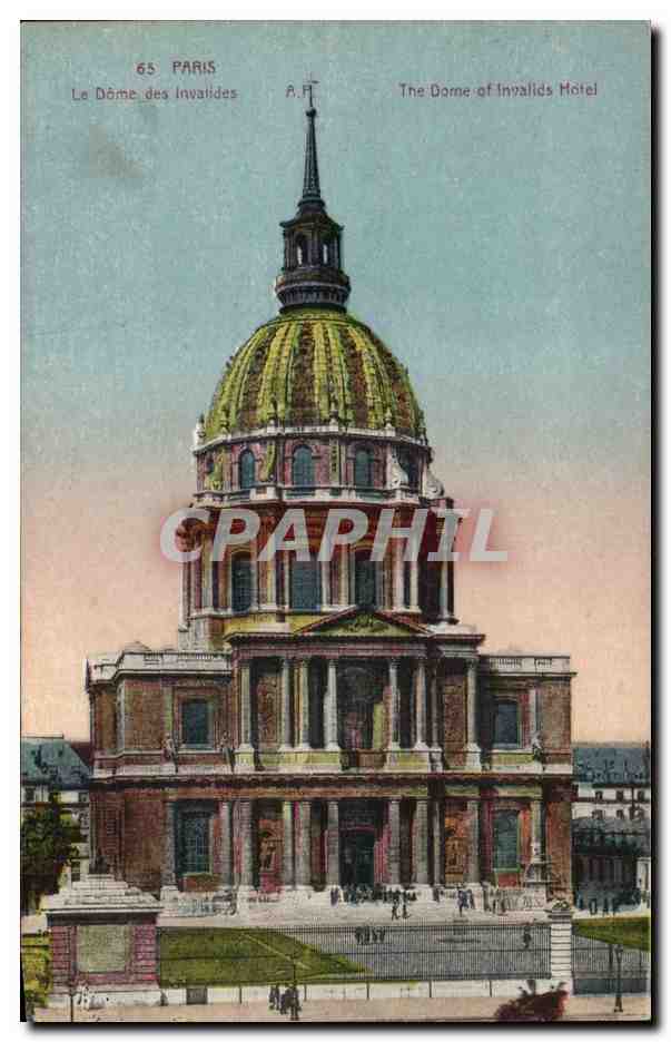 Paris 7 - Le Dome des Invalides - CPA 