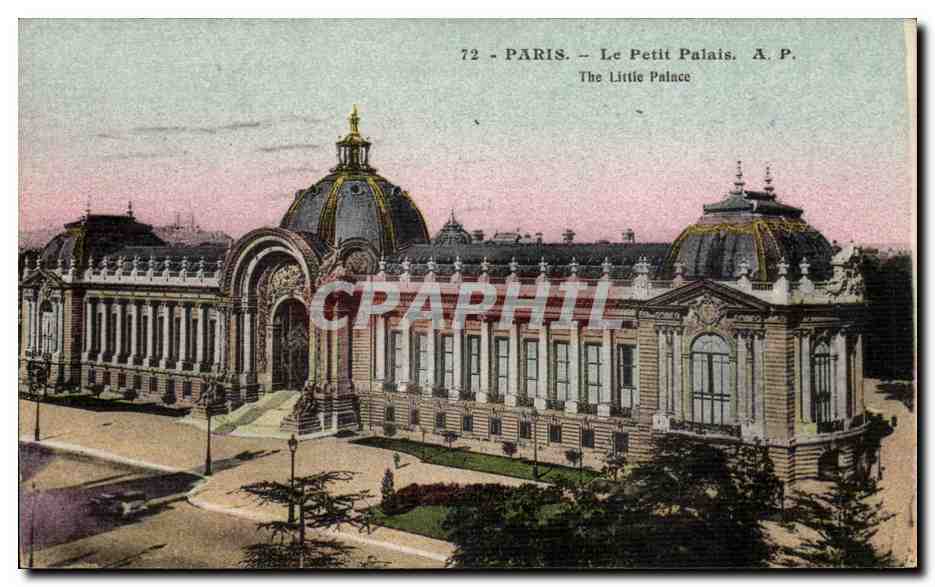 Paris 8 - Le Petit Palais - CPA 