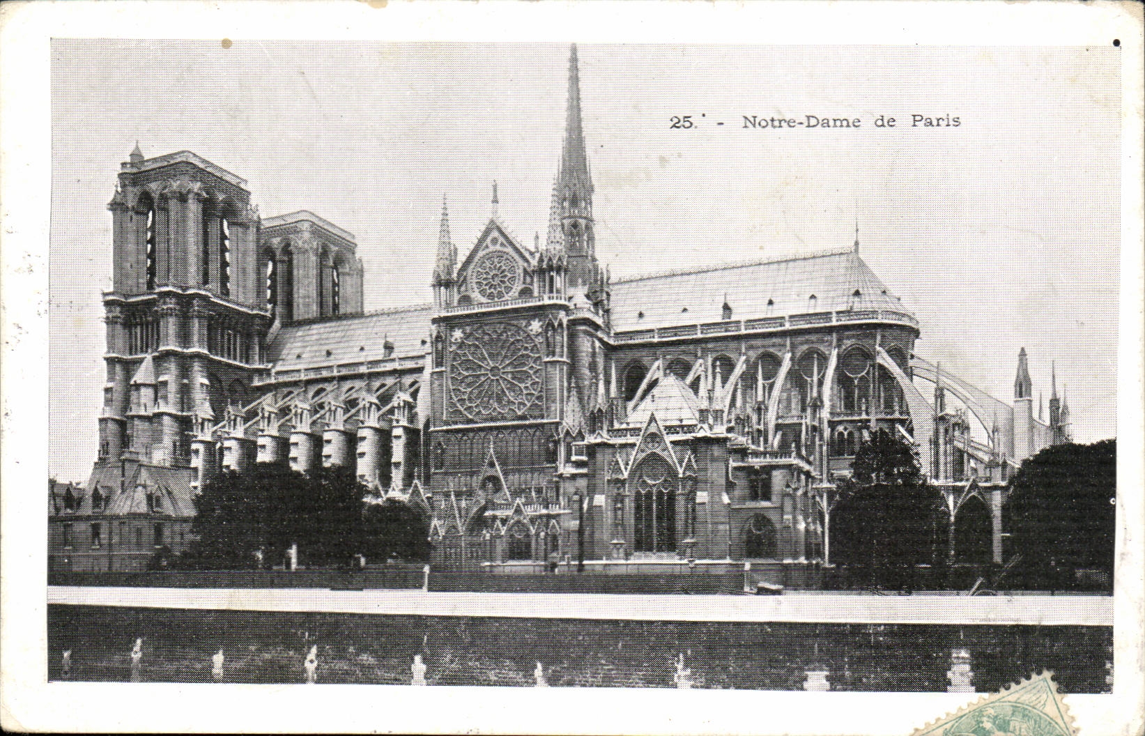 Paris 4 - Notre Dame de Paris - CPA 