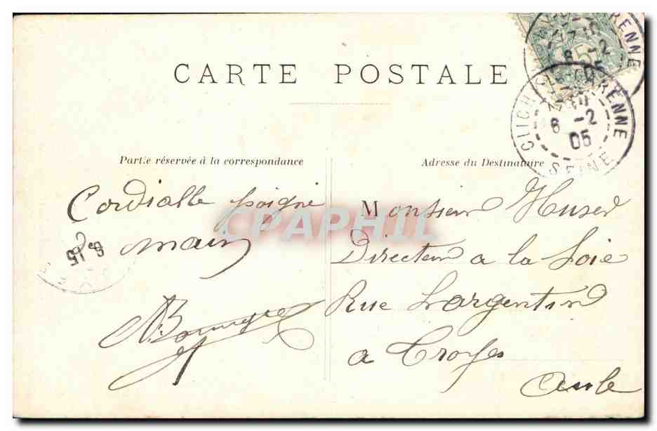 Paris 4 - Notre Dame de Paris - CPA  — Rückseite