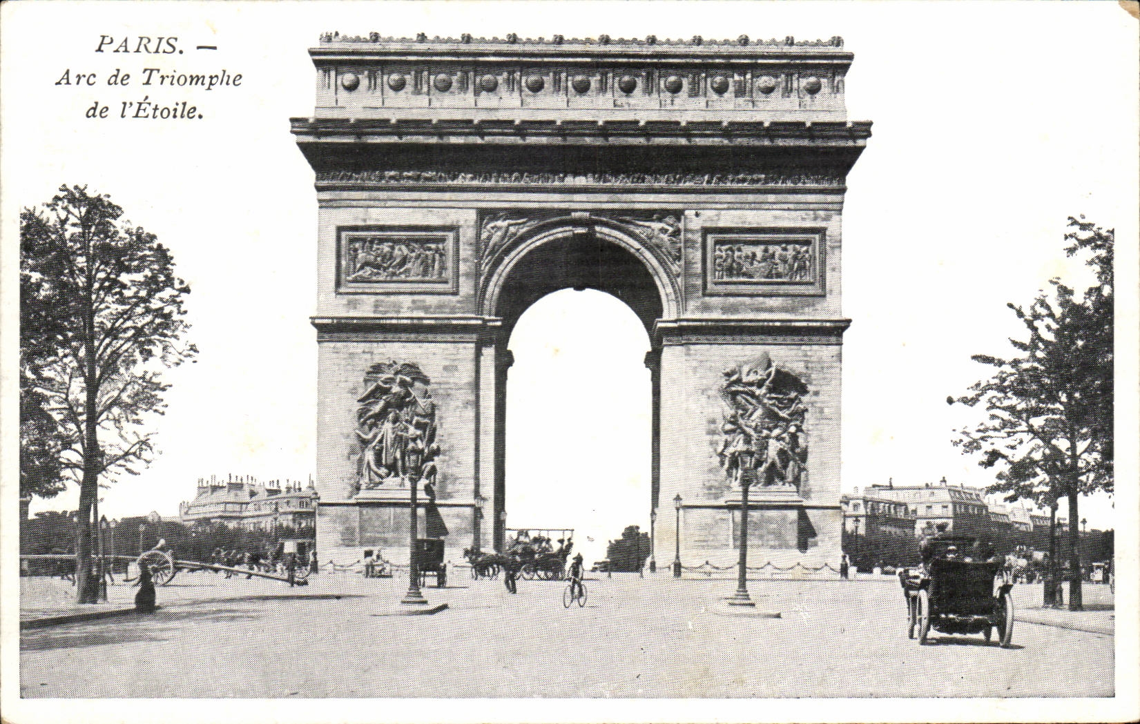 Paris 8 - L'Arc de Triomphe - L'Etoile - CPA 