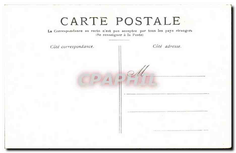 Paris 1 - Le Pont au Change - CPA  — Rückseite