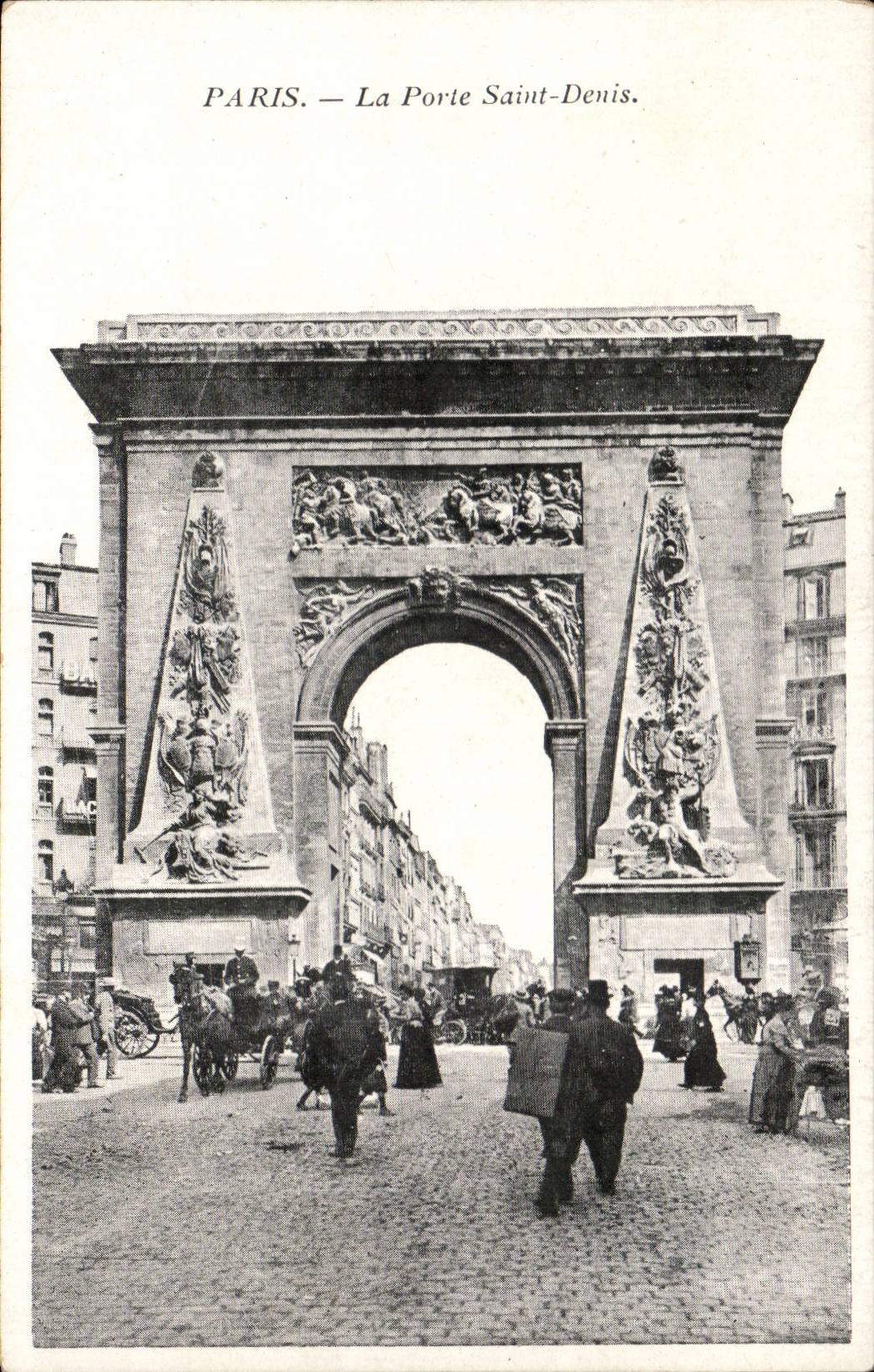 Paris 10 - La Porte Saint Denis - CPA 