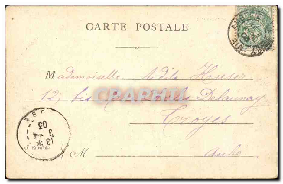 Paris 4 - Notre Dame - CPA  — Rückseite