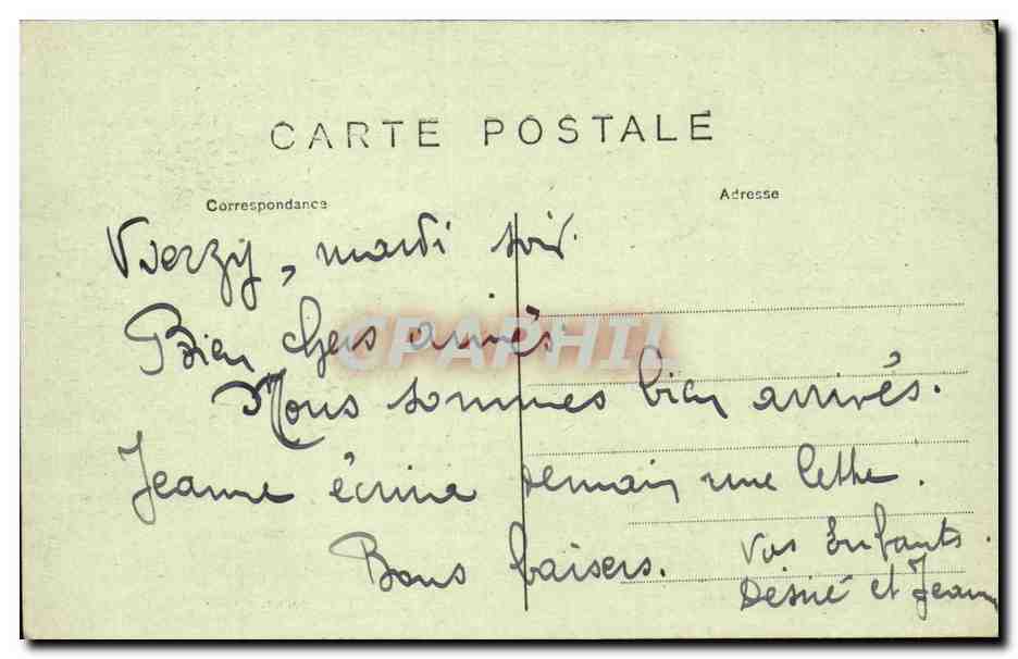 Paris 8 - Petit Palais Renferme la Collection Dutuit - CPA  — Verso