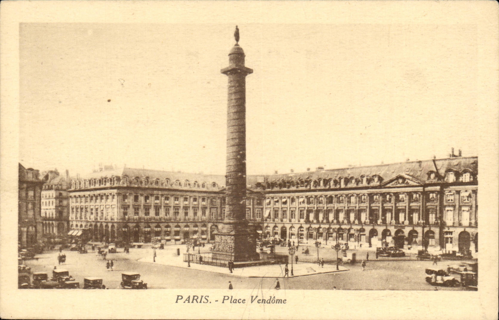 Paris 1 - Place Vendome - CPA 