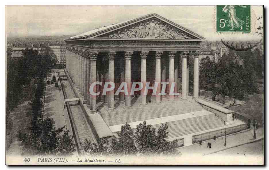 Paris - 8 - La Madeleine - CPA 