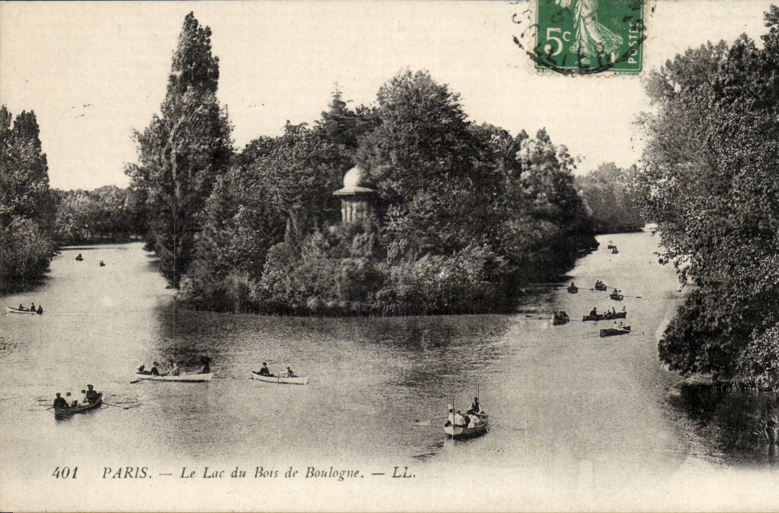 Paris - 16 - Bois de Boulogne - Le Lac - CPA 