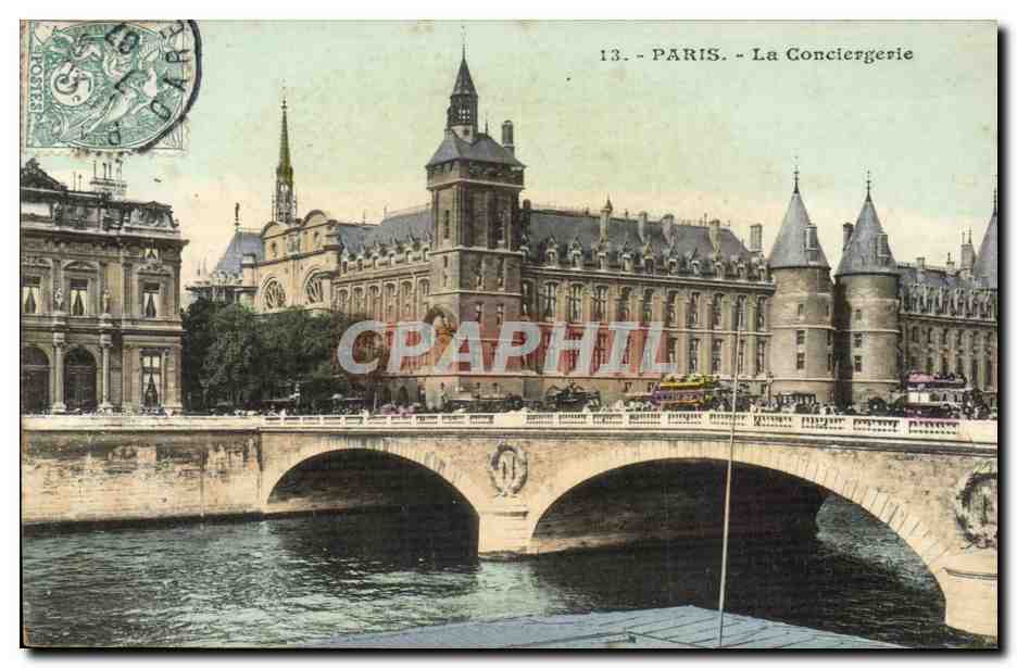 Paris - 1 - La Conciergerie - CPA 