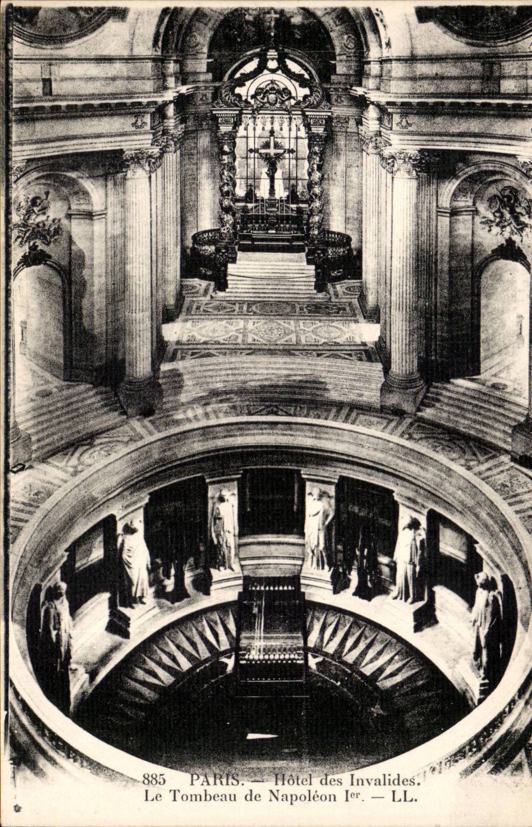 Paris - 7 - Tombeau de Napoleon - Hotel des Invalides - CPA 