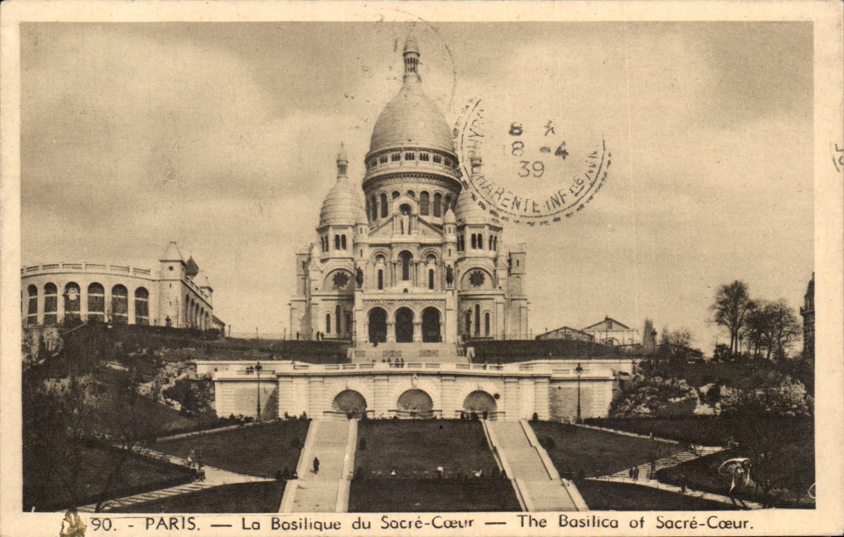 Paris - 14 - Sacre Coeur - Montmartre - CPA 