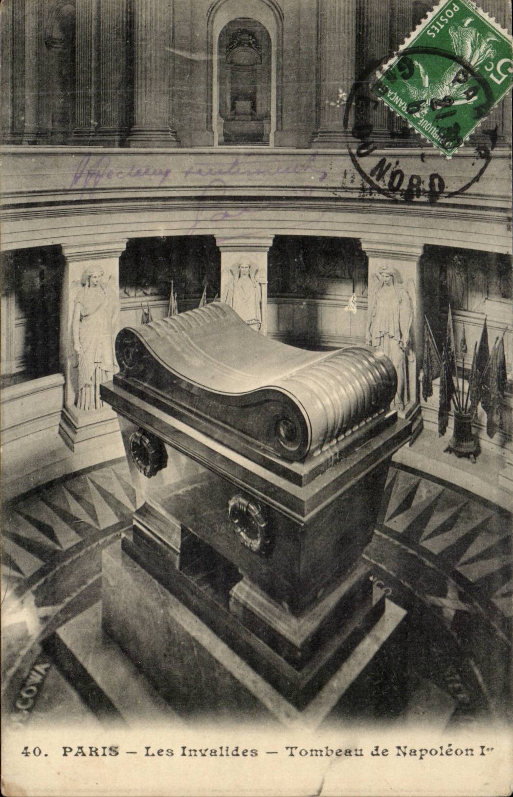 Paris - 7 - Hotel des Invalides - Tombeau de Napoleon CPA 