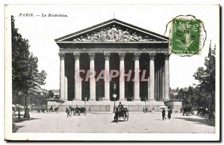 Paris - 8 - La Madeleine CPA 