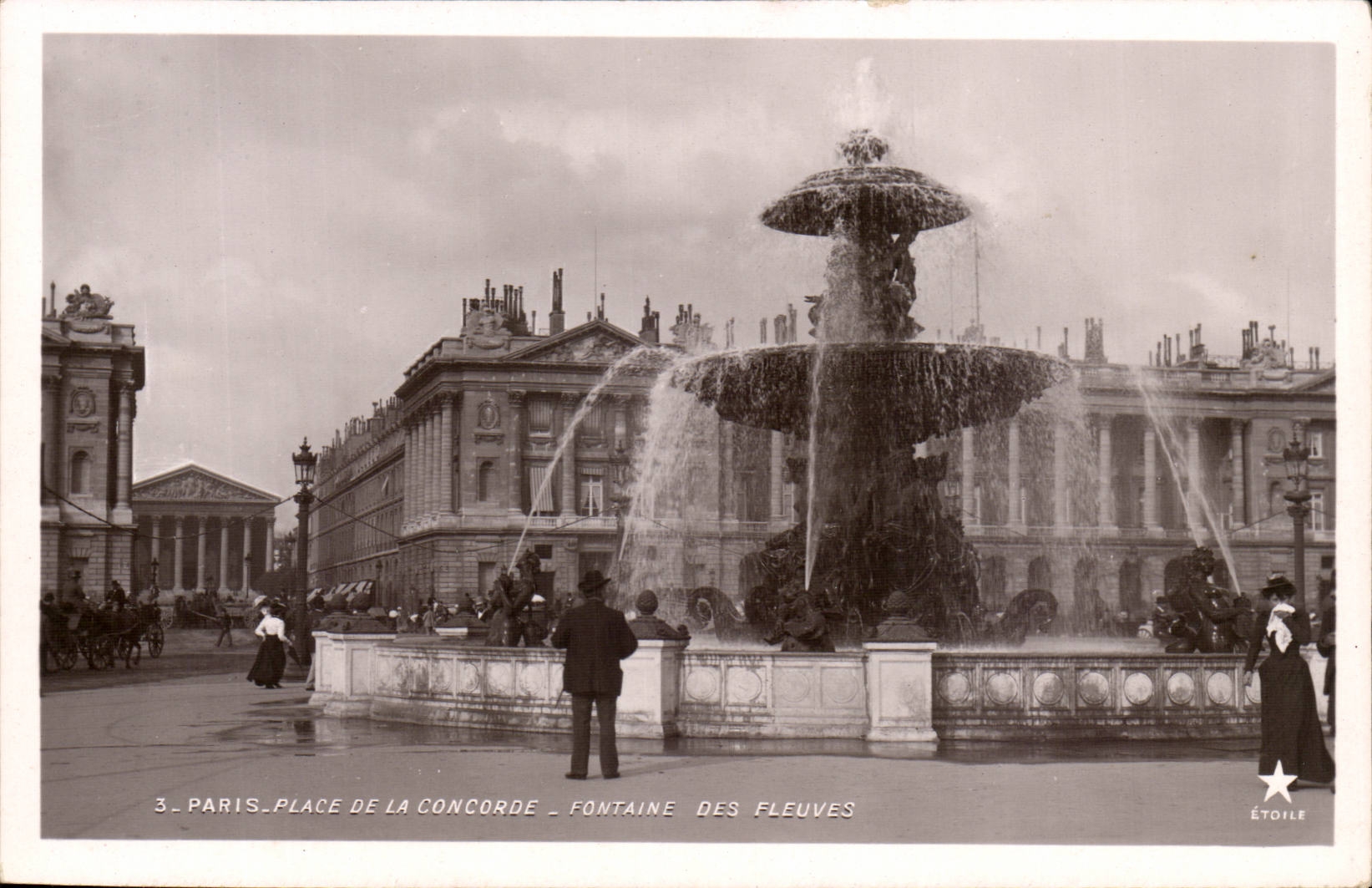 Paris - 8 - Place de La Concorde - CPA 