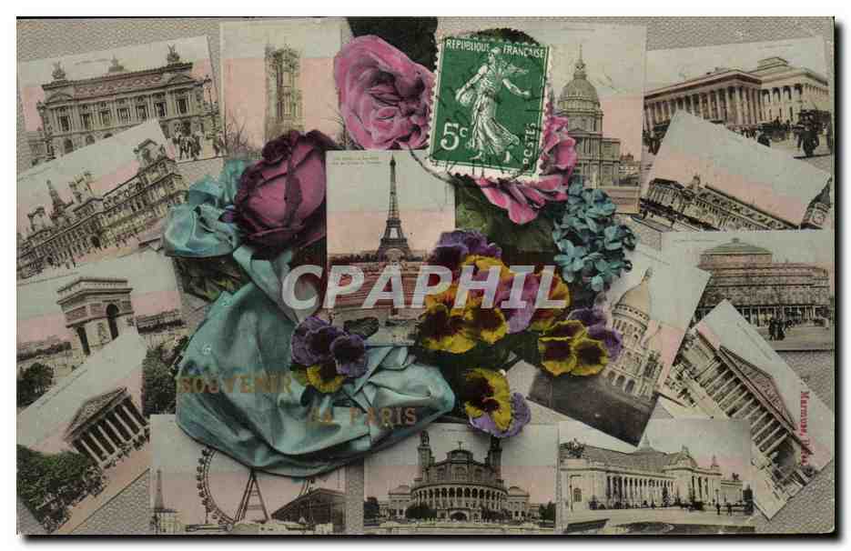 Paris - 1 - Souvenir - CPA 