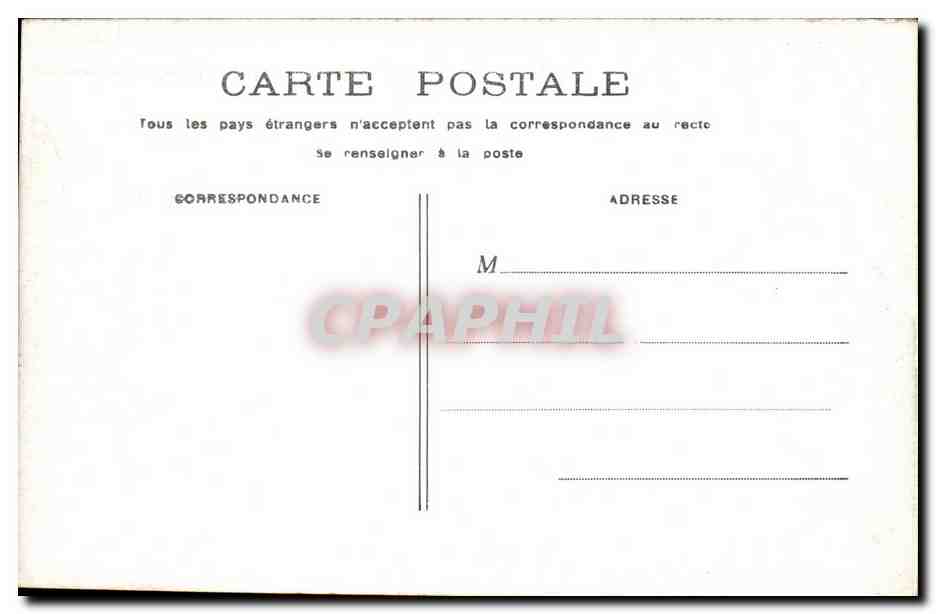 Paris - 7 - Palais de la Legion d'Honneur - CPA  — Rückseite
