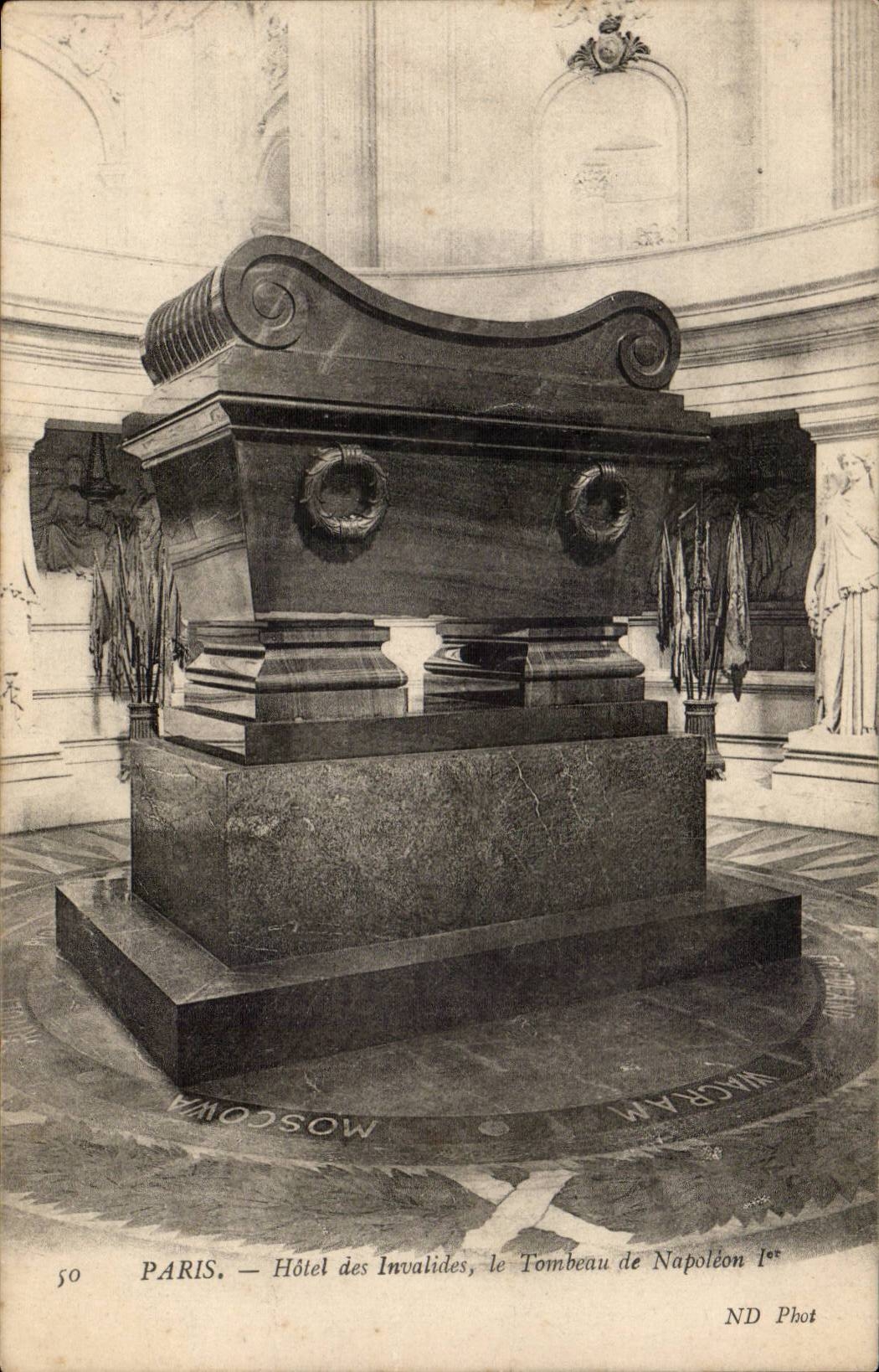 Paris - 7 - Hotel es Invalides - Tombeau de Naploleon 1 - CPA 