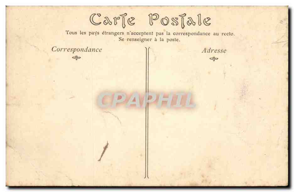 Paris - 7 - Hotel es Invalides - Tombeau de Naploleon 1 - CPA  — Rückseite