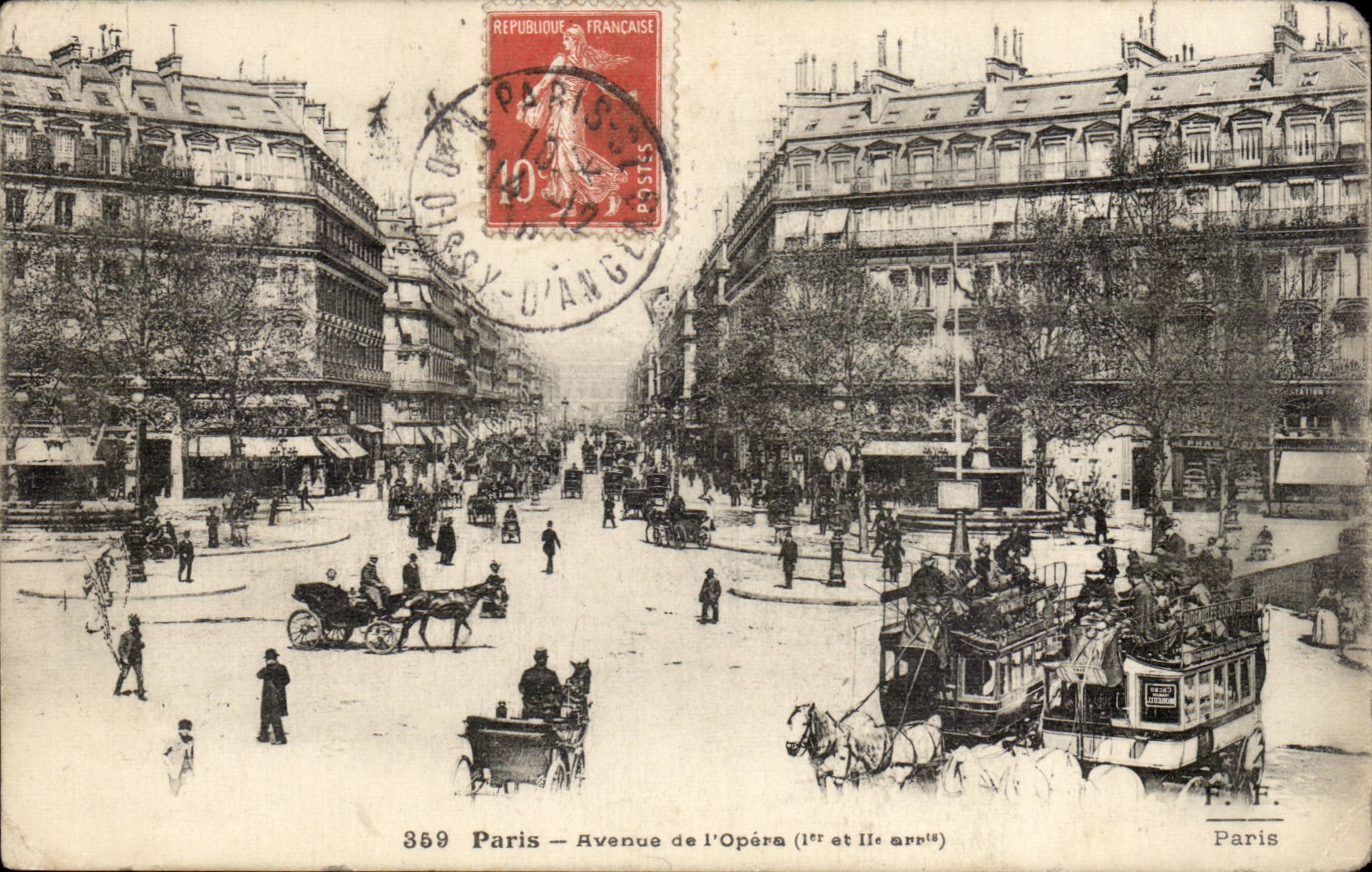 Paris - 9 - Avenue de l'Opera - CPA 