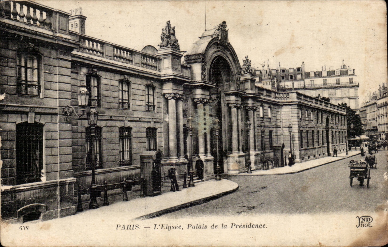 Paris - 8 - Elysee - Palais de la Presidence - CPA 
