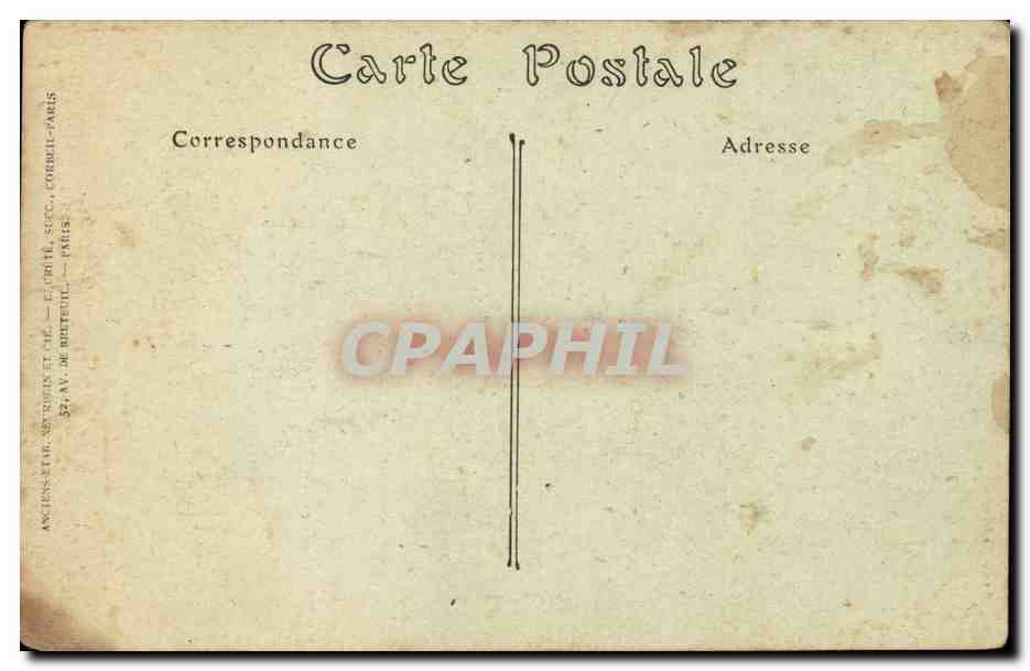 Paris - 8 - Elysee - Palais de la Presidence - CPA  — Verso