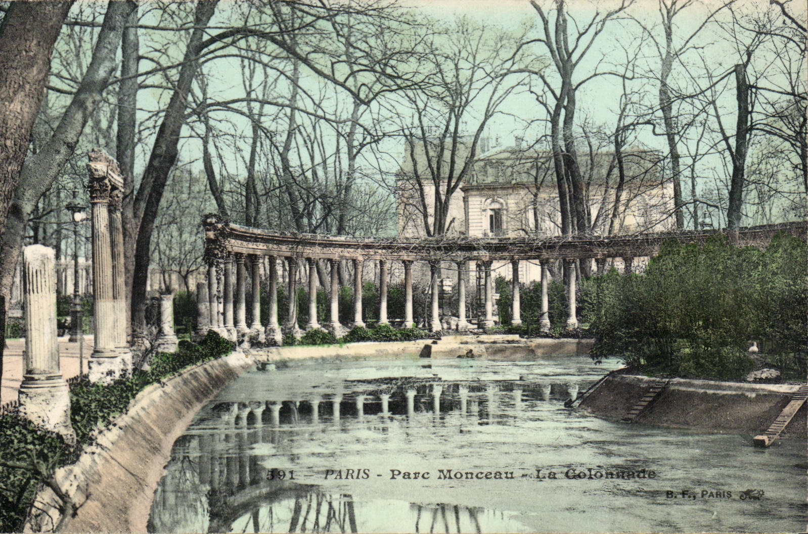 Paris - 7 - Parc Monceau - La Colonnade CPA 