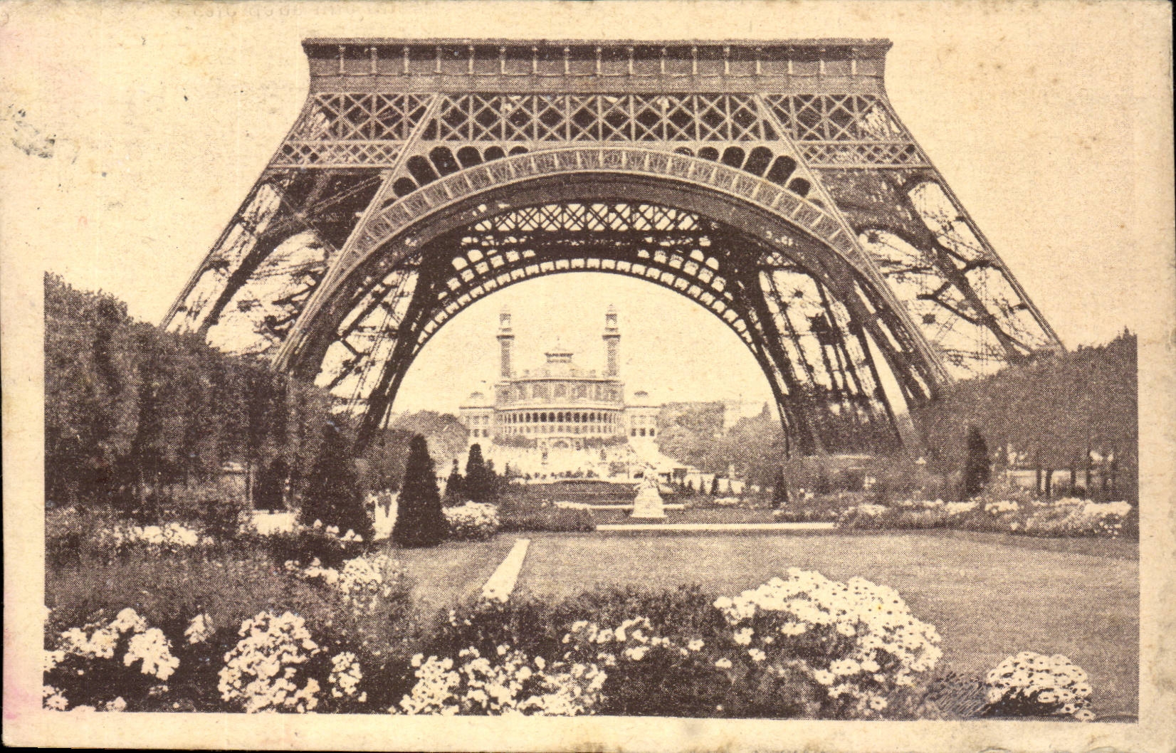 Paris - 7 -Tour Eiffel - Eiffel Tower - Docteur - Medecin - laboratoire Pautauberge - Rue de Constantinople CPA 