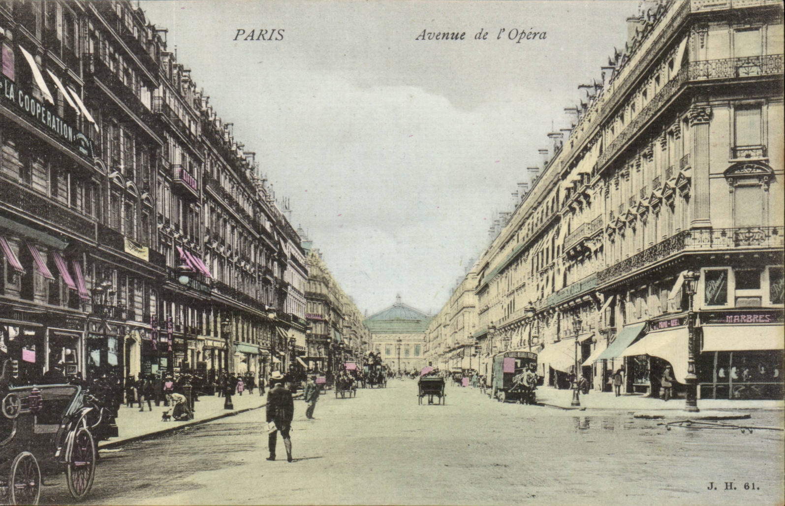 Paris - 9 - Avenue de l'Opera CPA 