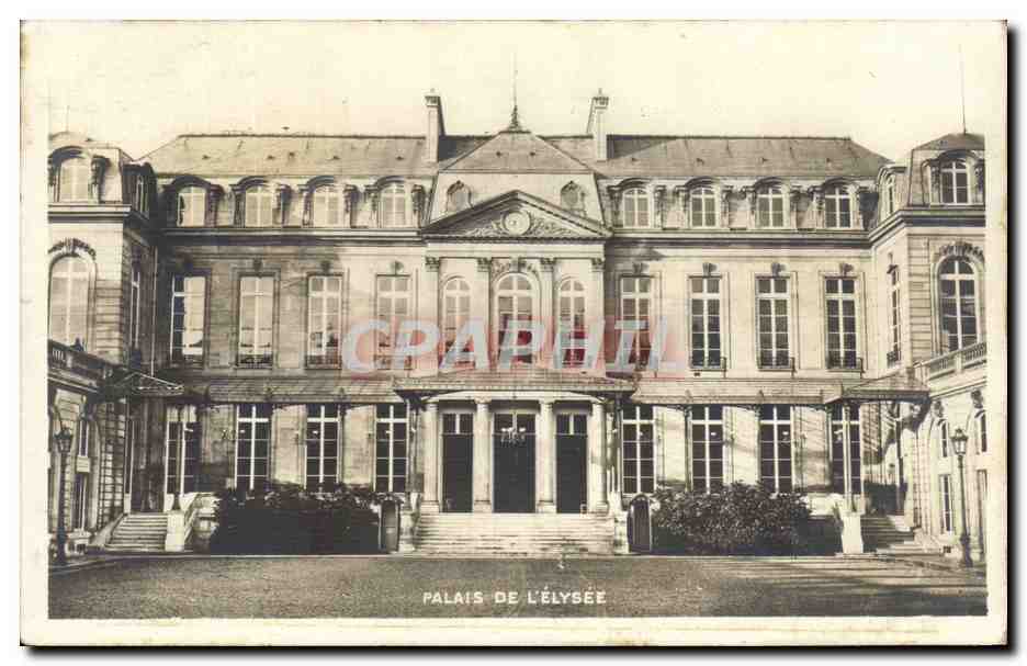 Paris - 8 - Palais de l'Elysee CPA 