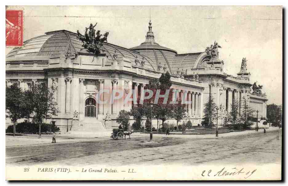 Paris - 8 - Le Grand Palais - CPA 