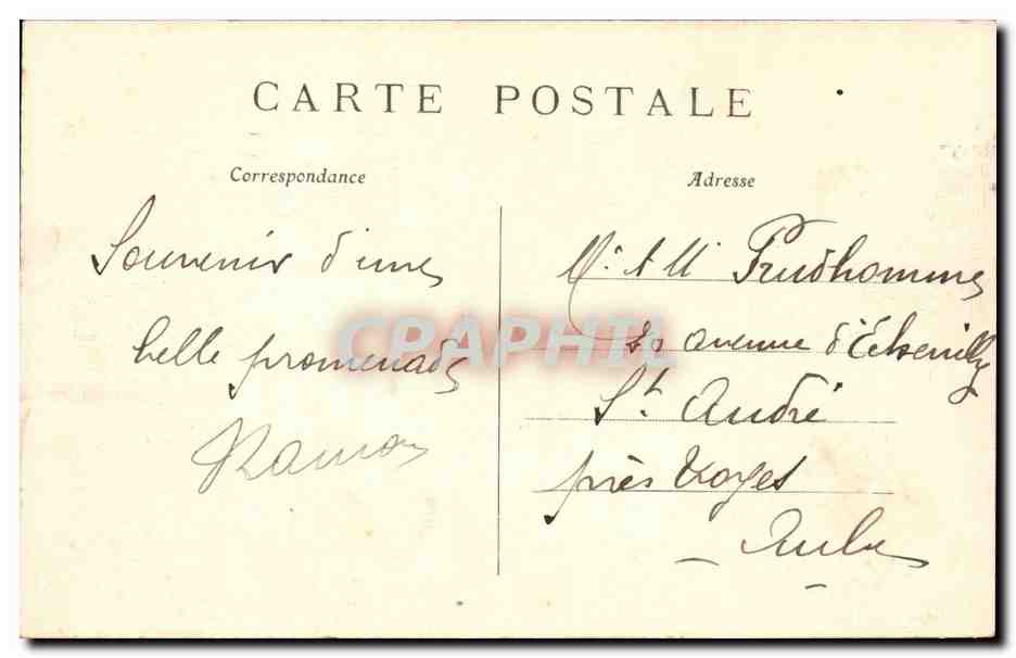 Paris - 19 - les Buttes Chaumont - Le lac - Les Rochers et le Belvedere - CPA  — Rückseite