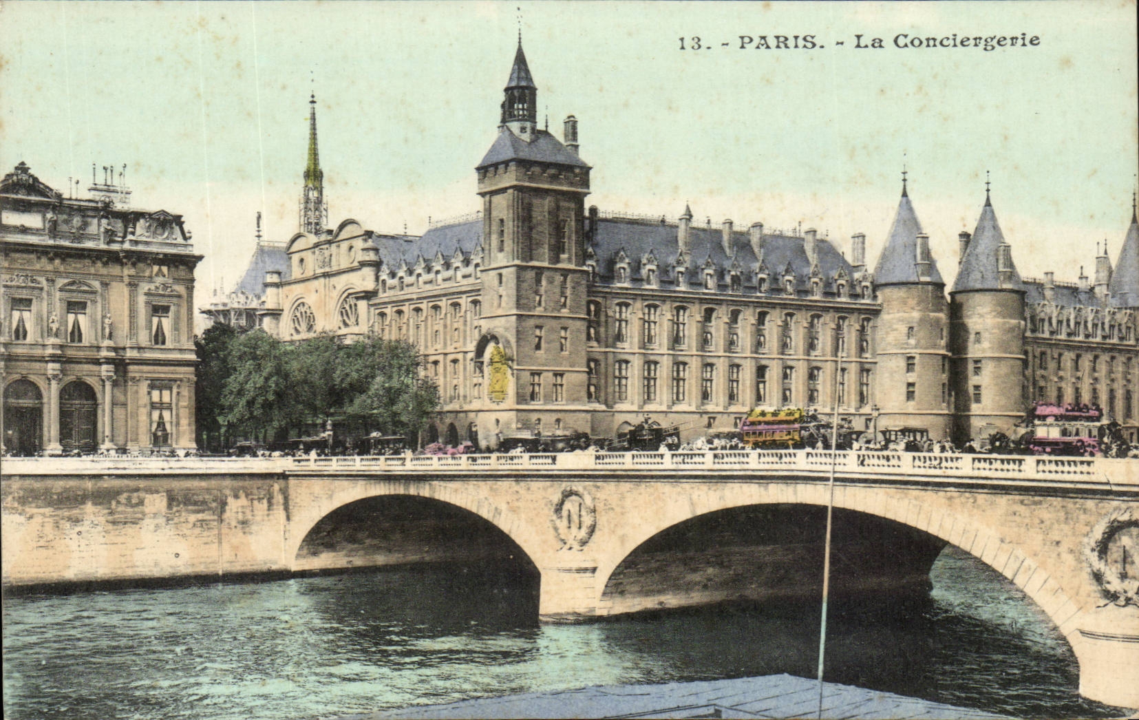 Paris - 1 - La Conciergerie CPA 