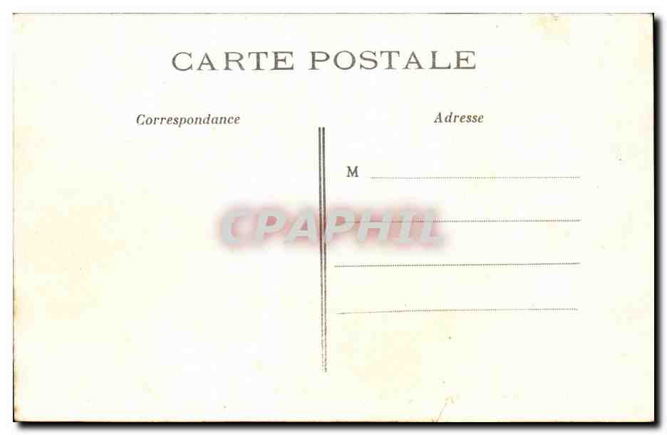 Paris - 2 - La Bourse CPA  — Rückseite