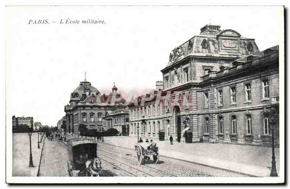 Paris - 7 - Ecole Militaire - Caleche CPA 