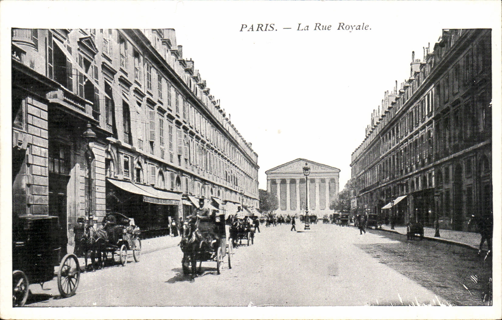 Paris - 8 - La Rue Royale CPA 