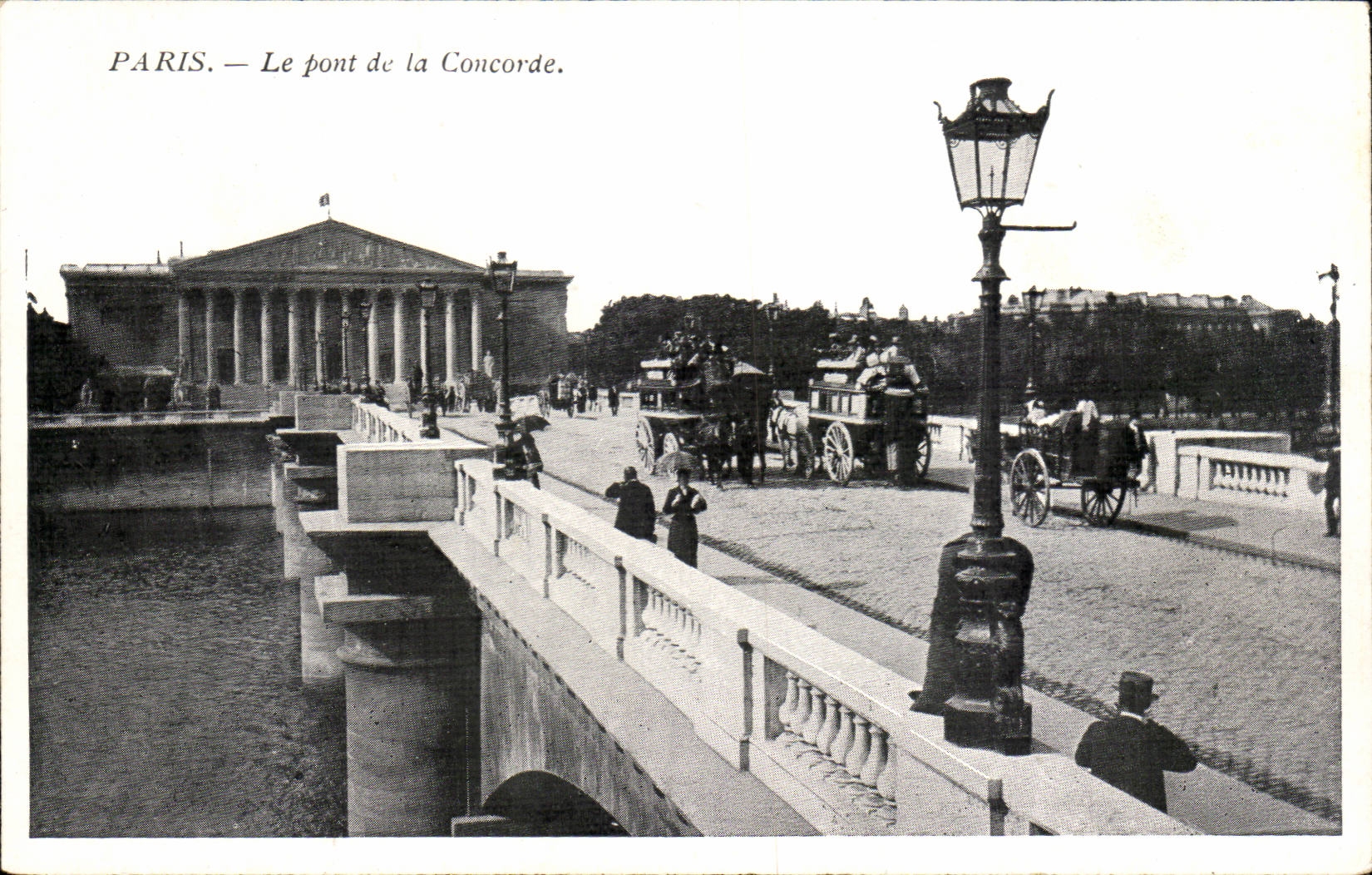 Paris 8 - Le Pont de la Concorde CPA 