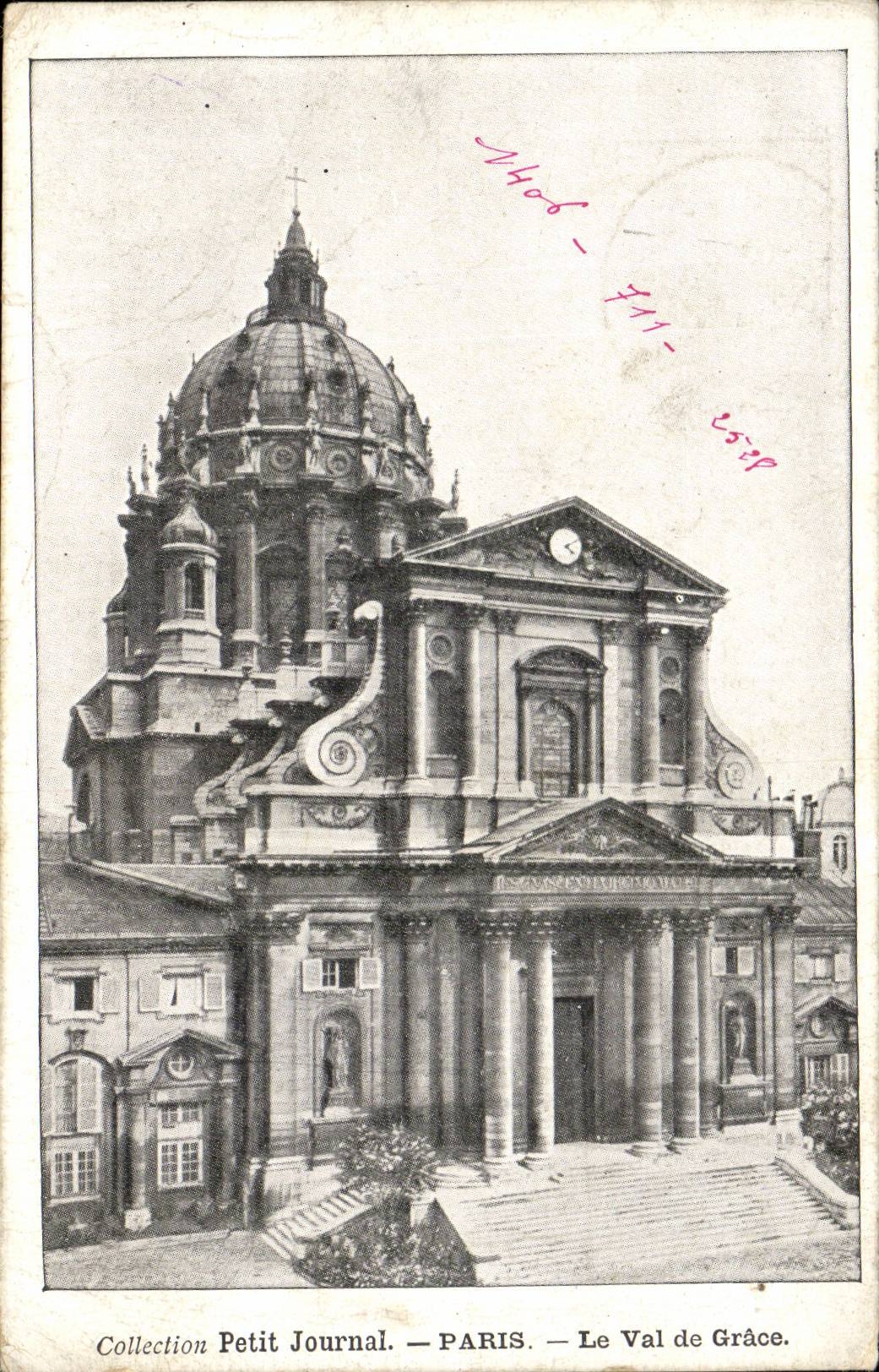 Paris 5 - Eglise Val de Grace - Collection Petit Journal CPA 