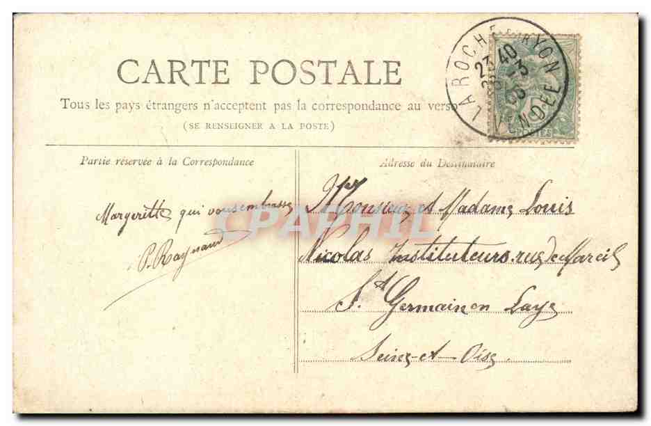 Paris 5 - Eglise Val de Grace - Collection Petit Journal CPA  — Rückseite