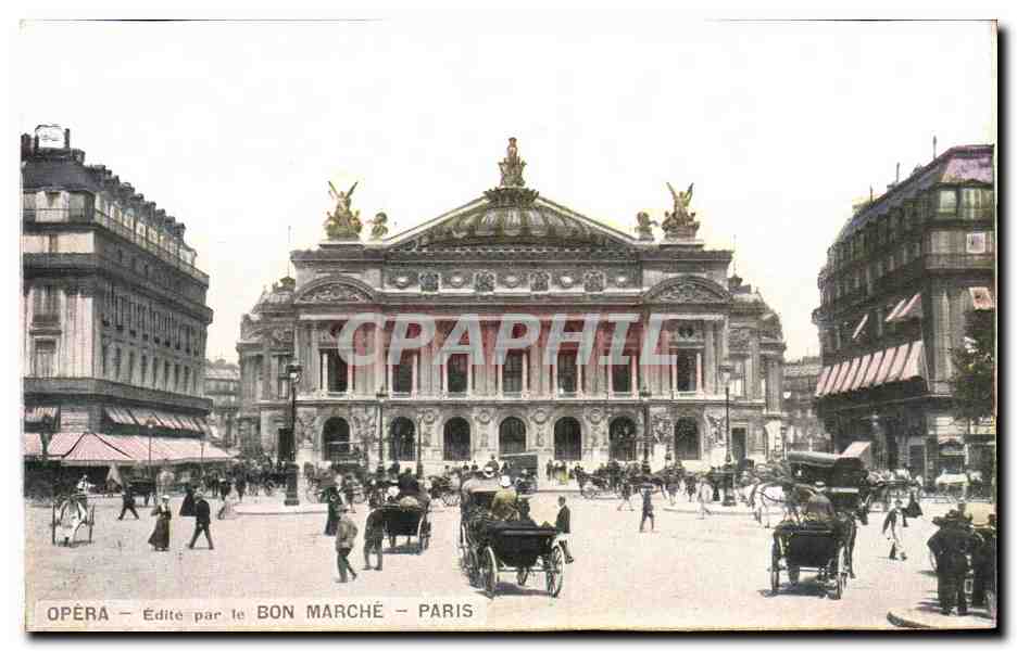 Paris 9 - L'Opera - Edite par le Bon Marche CPA 