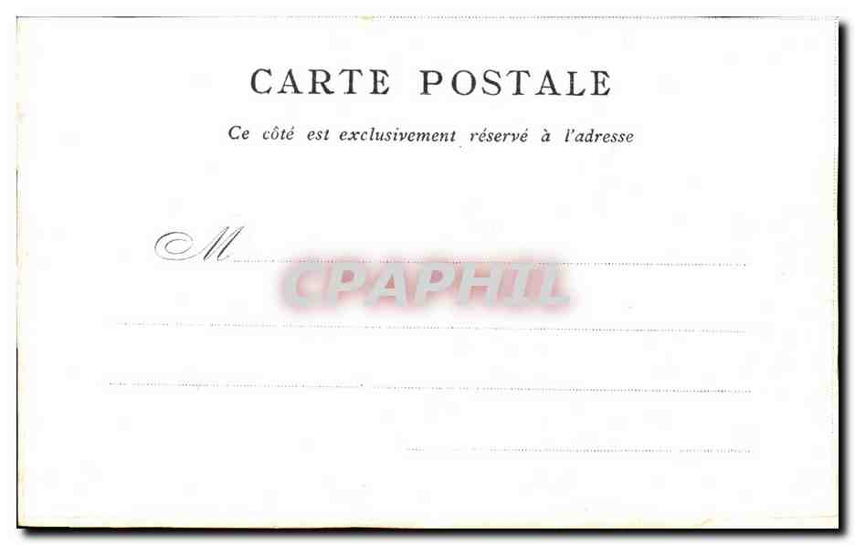 Paris 9 - L'Opera - Edite par le Bon Marche CPA  — Rückseite