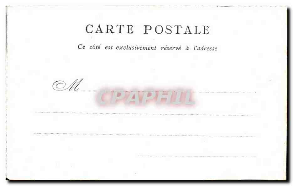 Paris 4 - Notre Dame - Edite par le Bon Marche CPA  — Verso