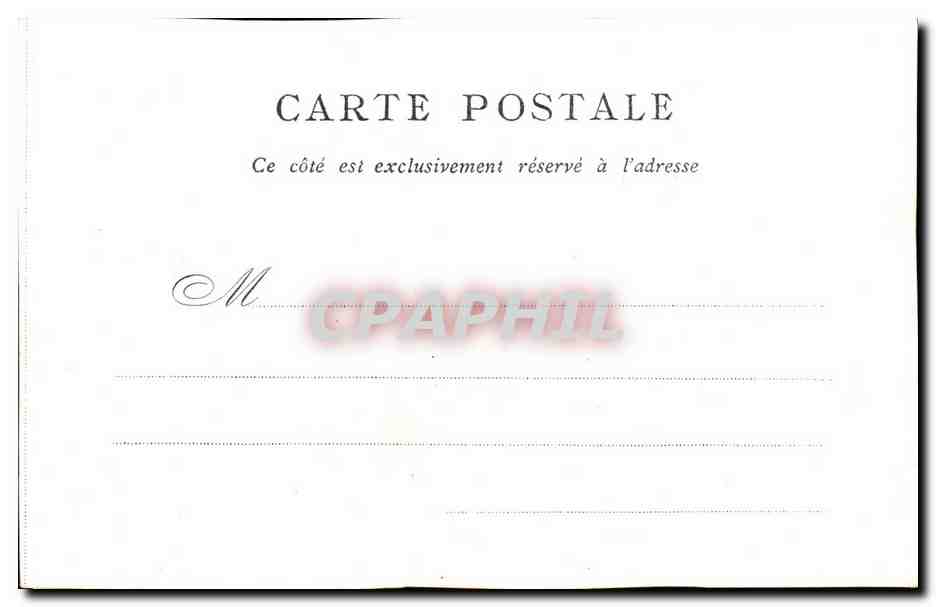 Paris 4 Hotel de Ville - Edite par le Bon Marche CPA Marche aux fleurs — Rückseite
