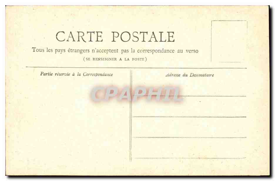 Paris - 5 - Le Pantheon - Collection Petit Journal - CPA  — Verso