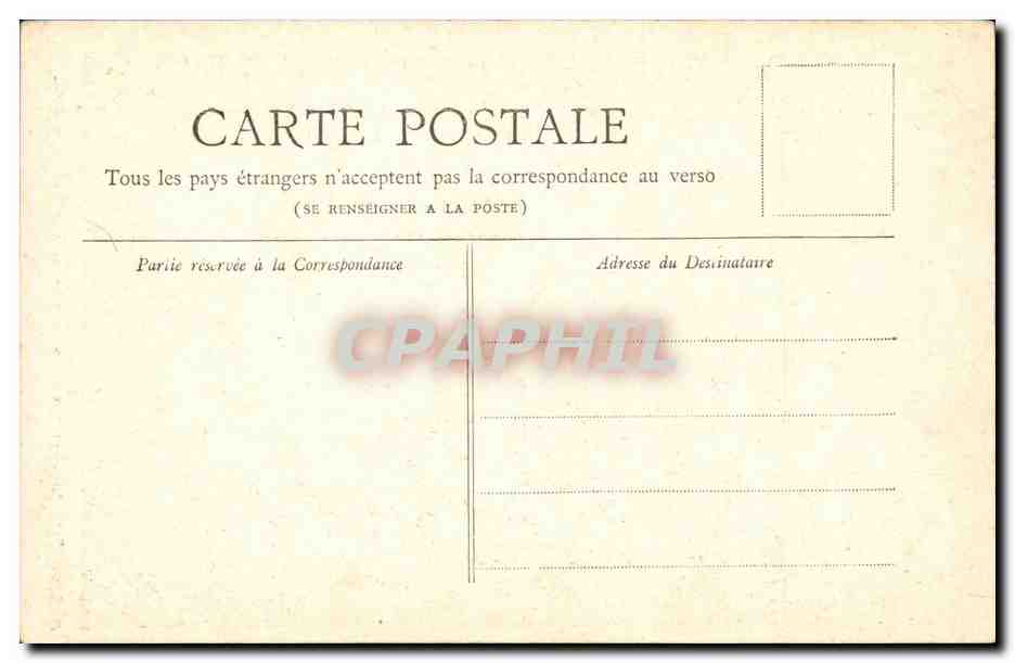 Paris - 1 - Horloge de Palais de Justice - Collection Petit Journal - CPA  — Rückseite