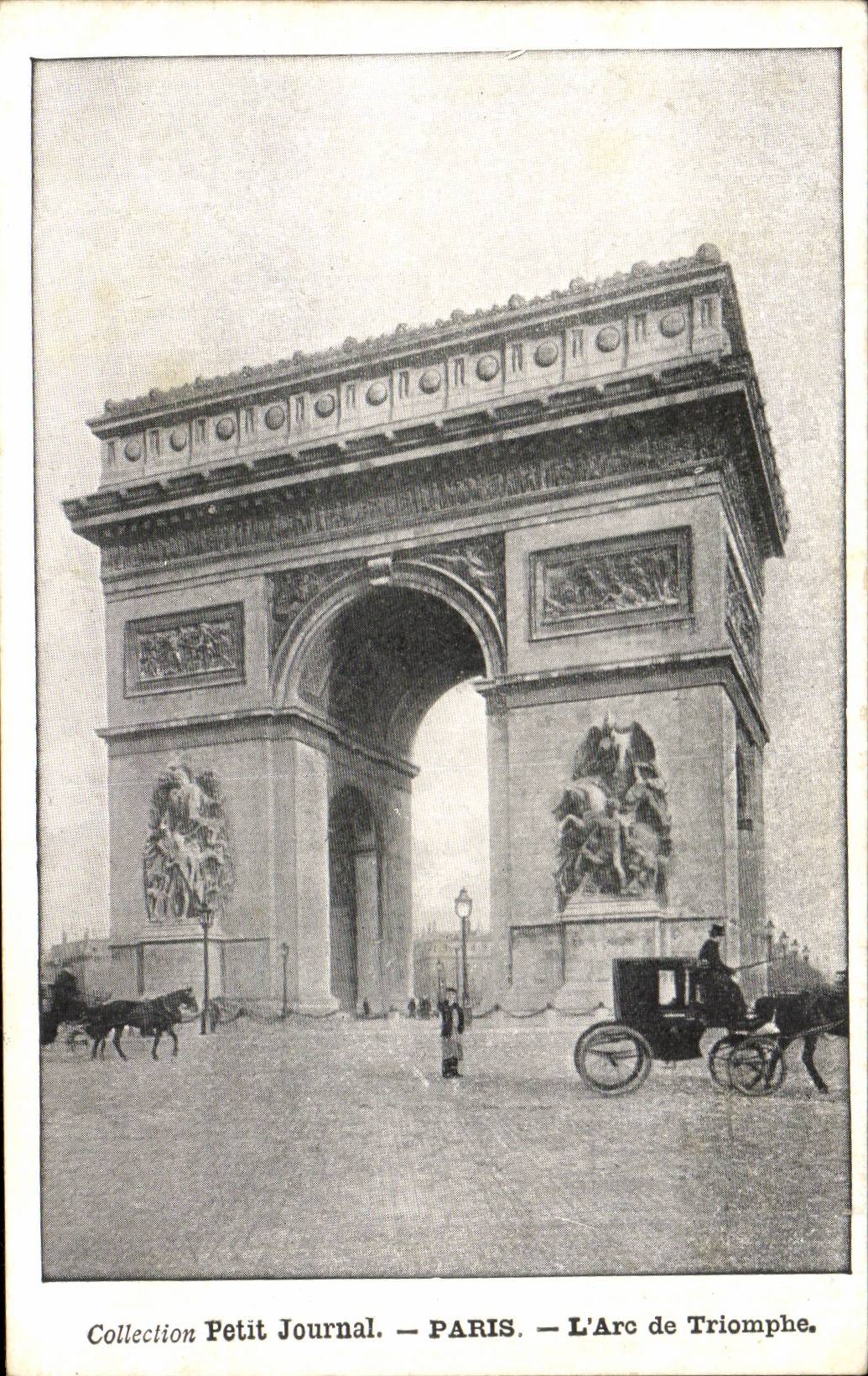 Paris - 8 - L'Arc de Triomphe - Collection Petit Journal - CPA 