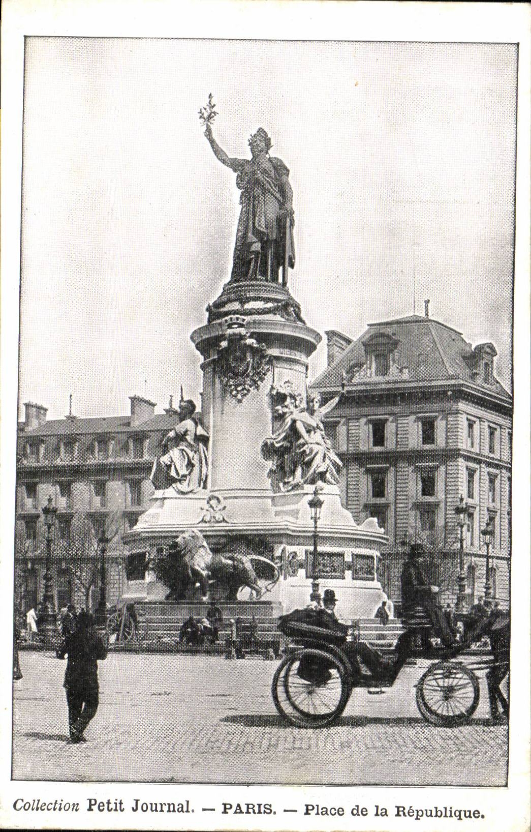 Paris - 10 - Place de la Republique - Collection Petit Journal - CPA 