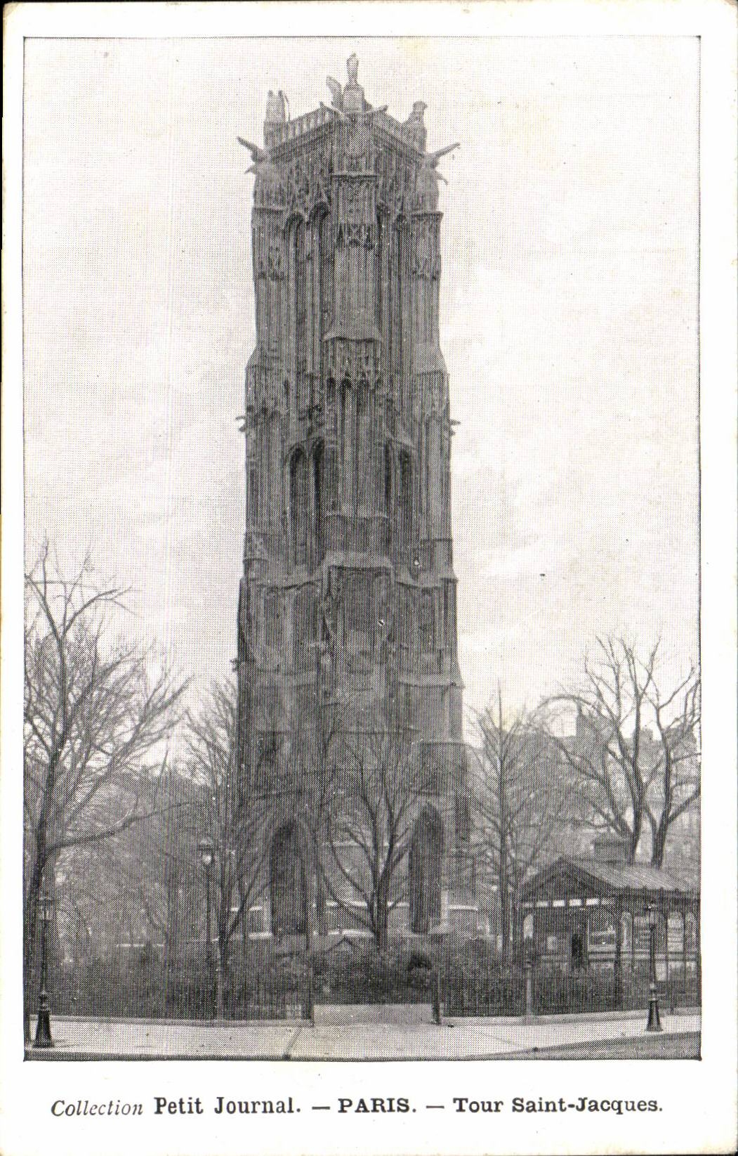 Paris - 4 - Tour Saint Jacques - Collection Petit Journal - CPA 