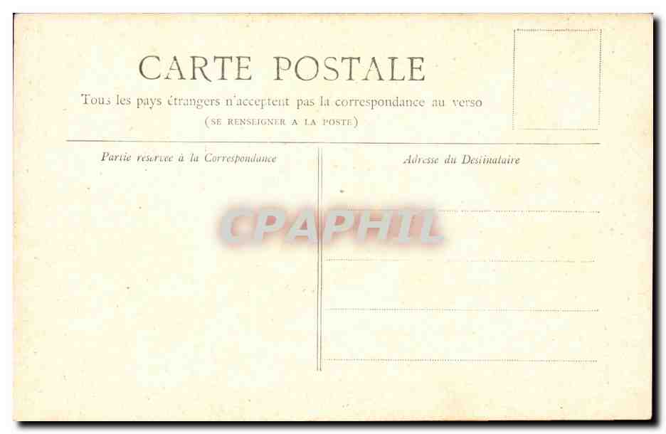 Paris - 4 - Tour Saint Jacques - Collection Petit Journal - CPA  — Verso